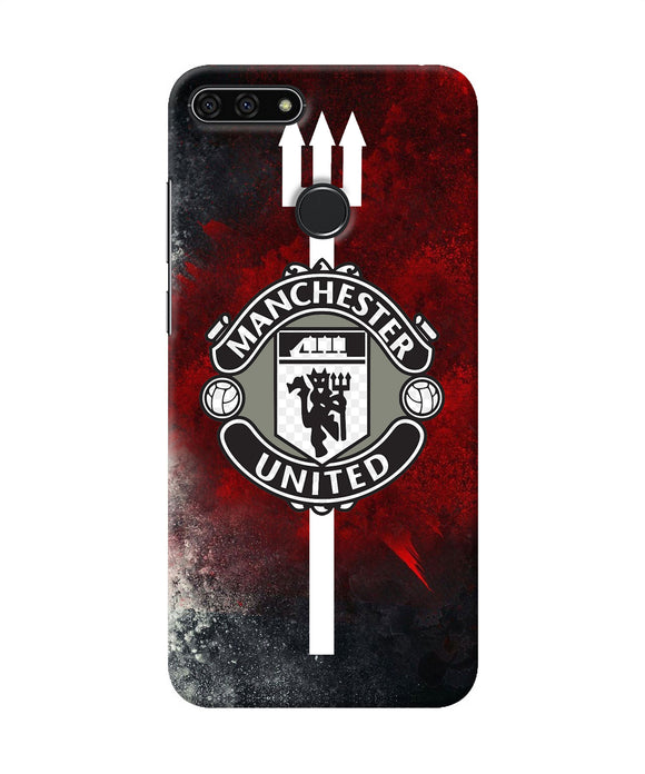 Manchester United Honor 7a Back Cover