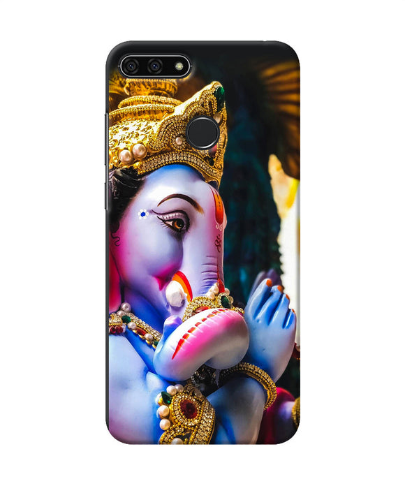 Lord Ganesh Statue Honor 7a Back Cover