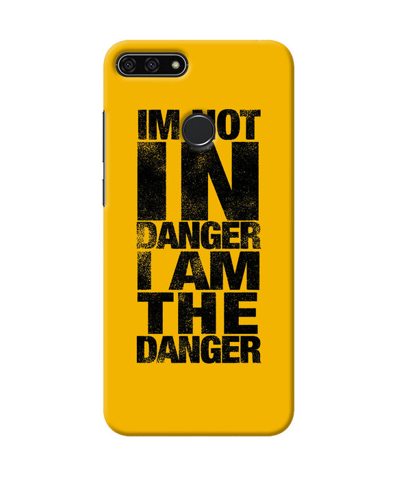Im Not In Danger Quote Honor 7a Back Cover