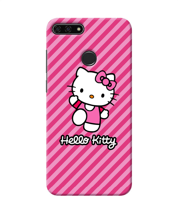 Hello Kitty Pink Honor 7a Back Cover