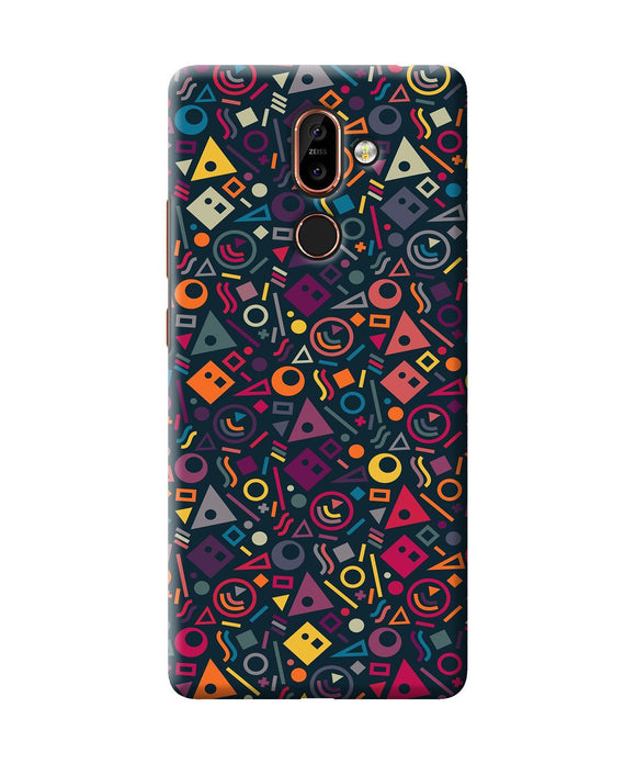 Geometric Abstract Nokia 7 Plus Back Cover