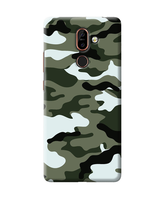 Camouflage Nokia 7 Plus Back Cover