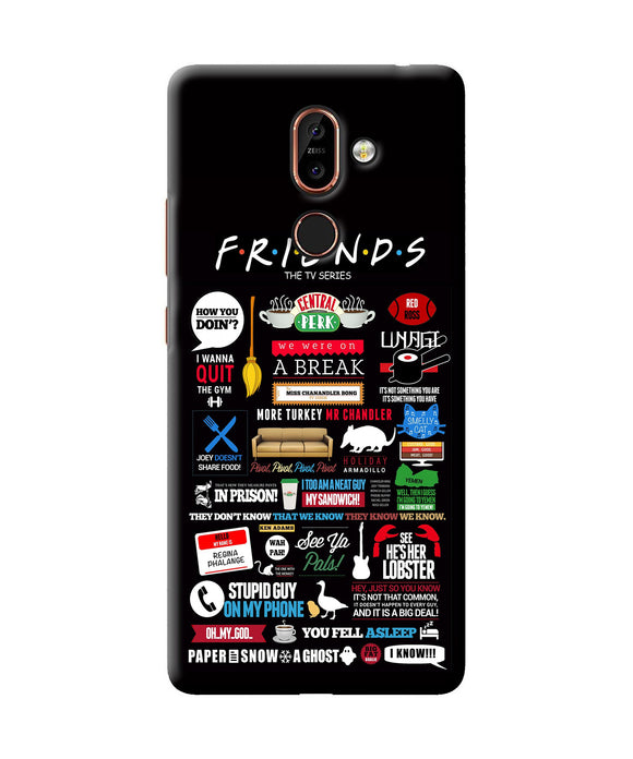 Friends Nokia 7 Plus Back Cover