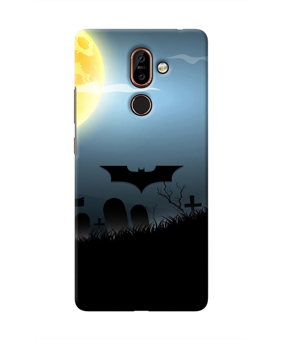 Batman Scary cemetry Nokia 7 Plus Real 4D Back Cover