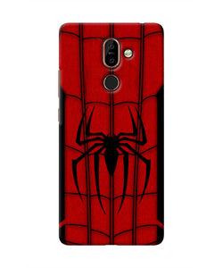 Spiderman Costume Nokia 7 Plus Real 4D Back Cover