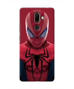 Spiderman Art Nokia 7 Plus Real 4D Back Cover