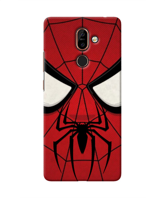 Spiderman Face Nokia 7 Plus Real 4D Back Cover