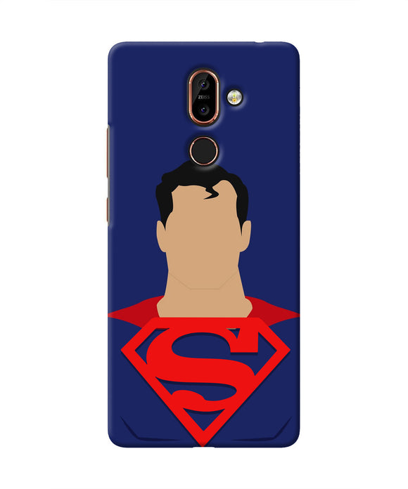 Superman Cape Nokia 7 Plus Real 4D Back Cover