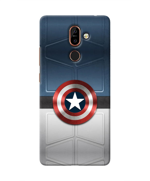 Captain America Suit Nokia 7 Plus Real 4D Back Cover