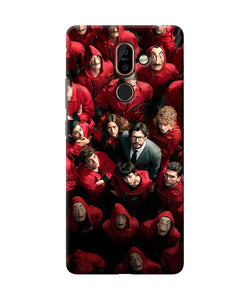 Money Heist Professor with Hostages Nokia 7 Plus Back Cover