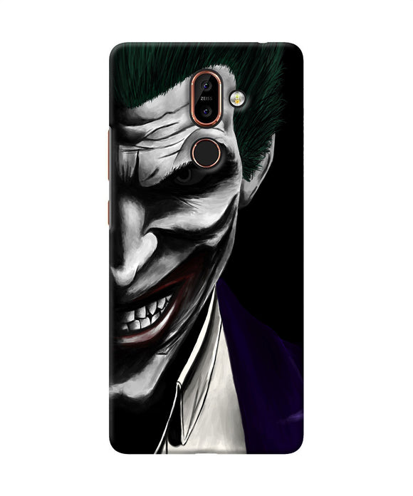 The Joker Black Nokia 7 Plus Back Cover