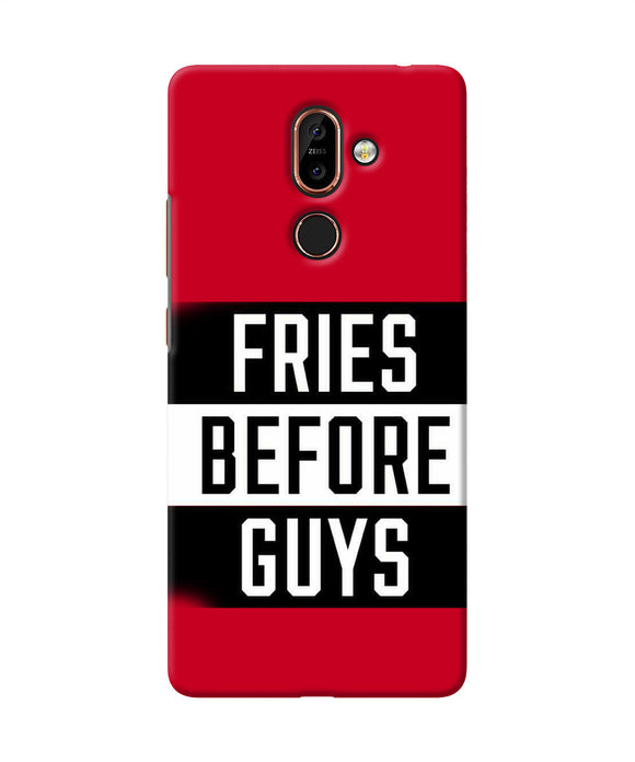 Fries Before Guys Quote Nokia 7 Plus Back Cover