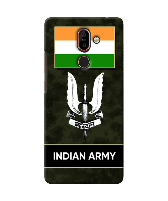 Indian Flag Balidan Logo Nokia 7 Plus Back Cover