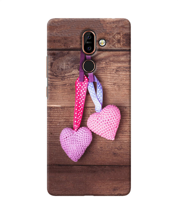 Two Gift Hearts Nokia 7 Plus Back Cover
