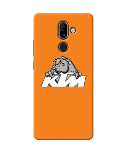 Ktm Dog Logo Nokia 7 Plus Back Cover