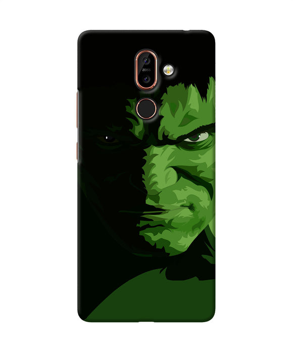 Hulk Green Painting Nokia 7 Plus Back Cover