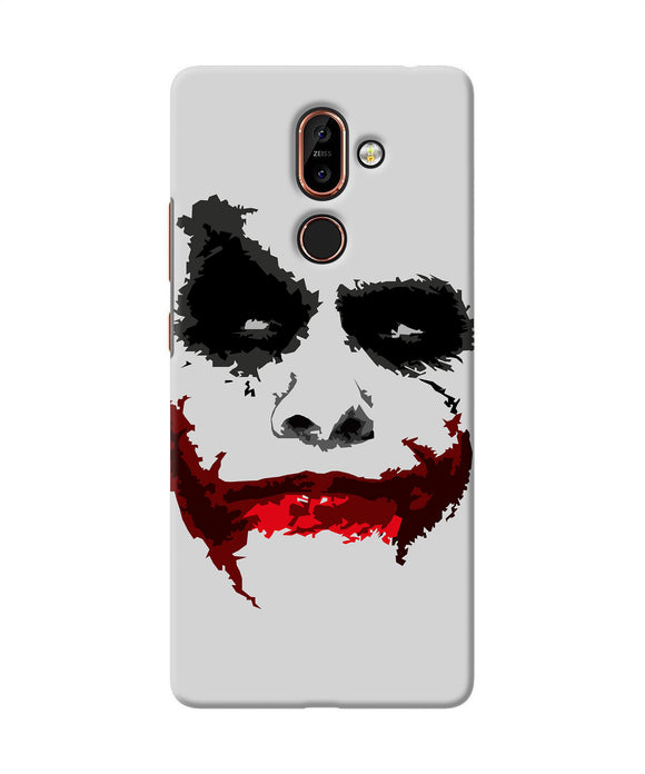 Joker Dark Knight Red Smile Nokia 7 Plus Back Cover