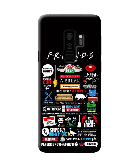 Friends Samsung S9 Plus Back Cover