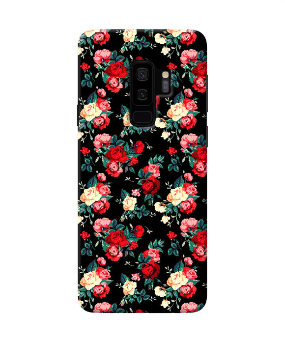 Rose Pattern Samsung S9 Plus Back Cover