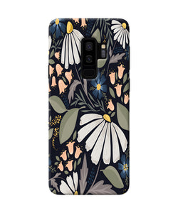 Flowers Art Samsung S9 Plus Back Cover