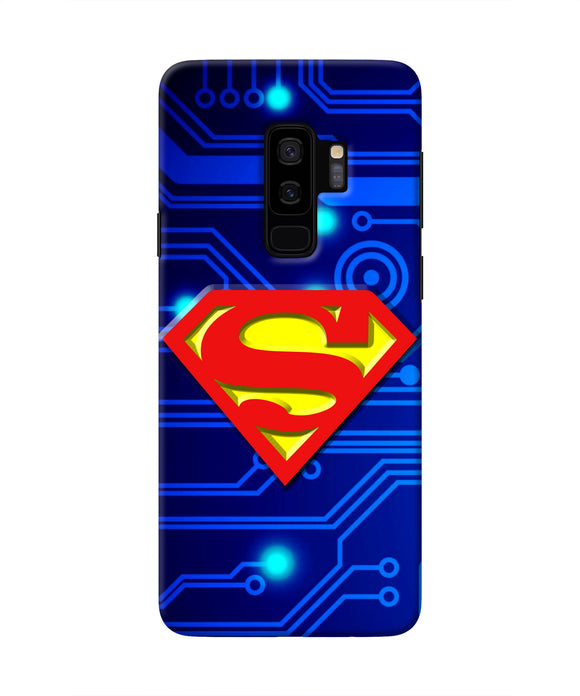 Superman Abstract Samsung S9 Plus Real 4D Back Cover