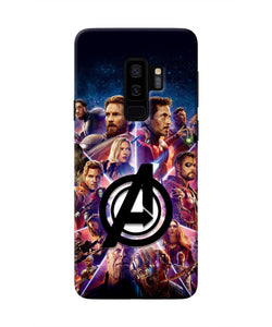 Avengers Superheroes Samsung S9 Plus Real 4D Back Cover