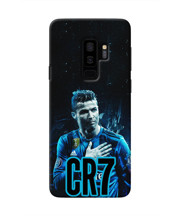 Christiano Ronaldo Blue Samsung S9 Plus Real 4D Back Cover