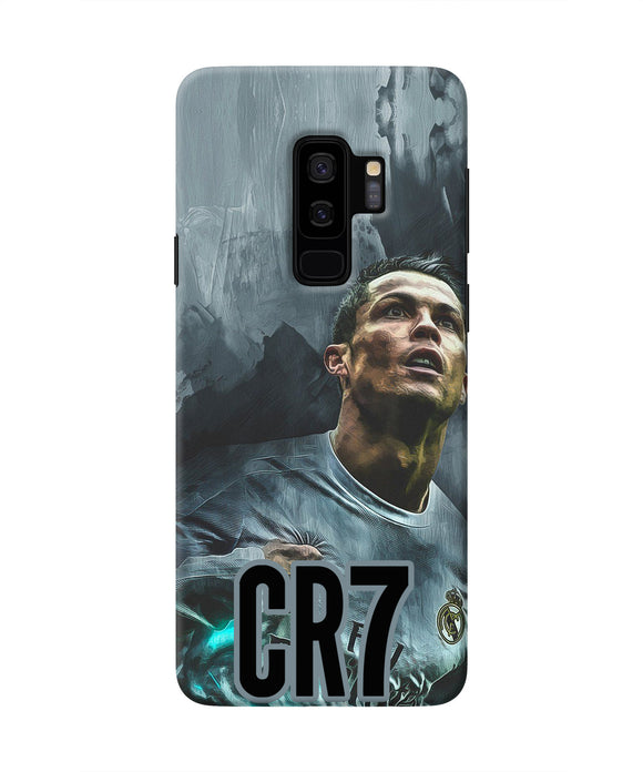 Christiano Ronaldo Grey Samsung S9 Plus Real 4D Back Cover