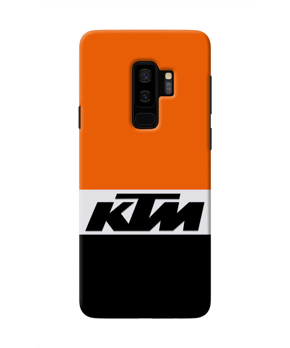 KTM Colorblock Samsung S9 Plus Real 4D Back Cover