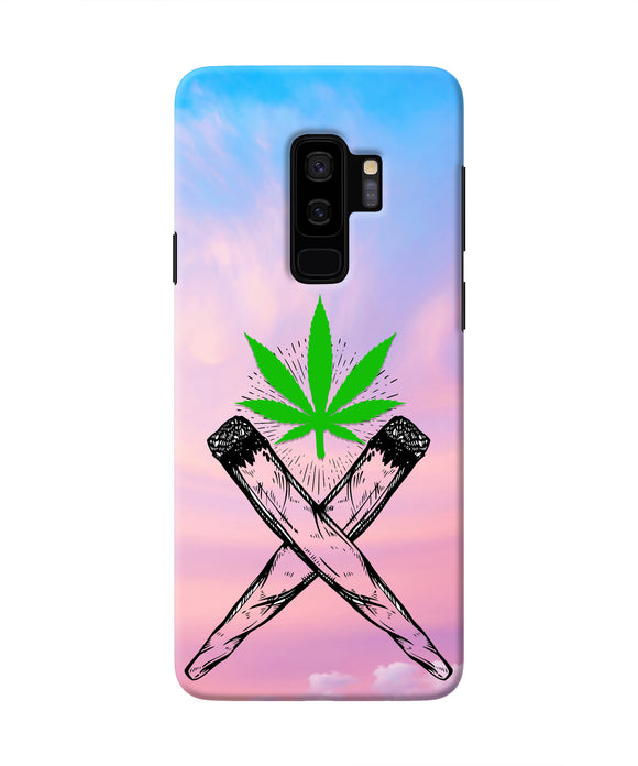 Weed Dreamy Samsung S9 Plus Real 4D Back Cover