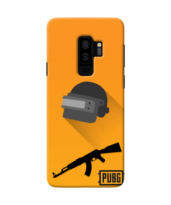 PUBG Helmet and Gun Samsung S9 Plus Real 4D Back Cover