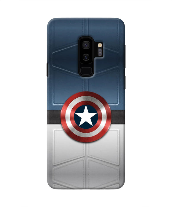 Captain America Suit Samsung S9 Plus Real 4D Back Cover