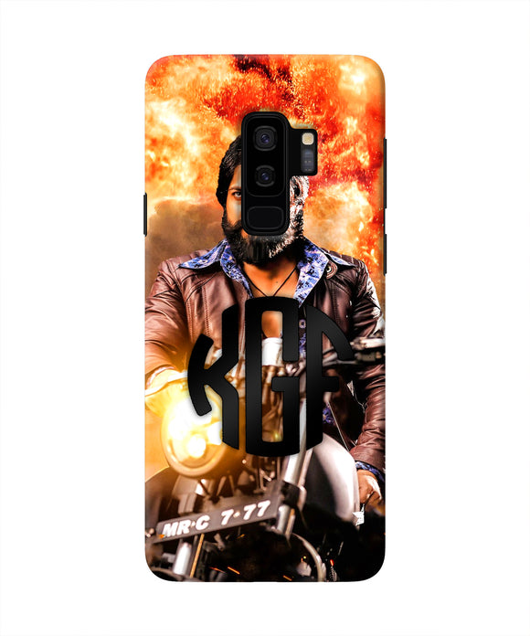 Rocky Bhai on Bike Samsung S9 Plus Real 4D Back Cover