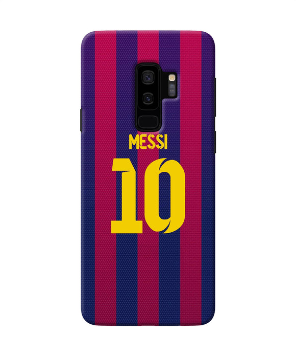Messi 10 Tshirt Samsung S9 Plus Back Cover