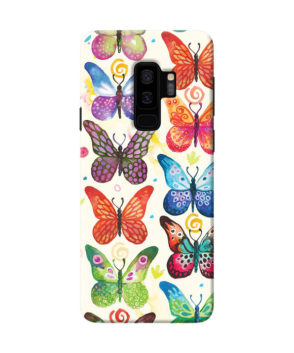 Abstract Butterfly Print Samsung S9 Plus Back Cover