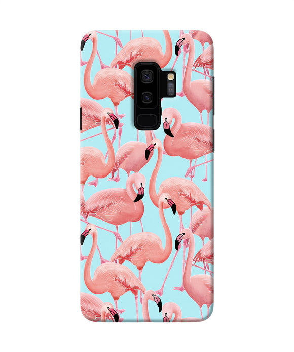 Abstract Sheer Bird Print Samsung S9 Plus Back Cover