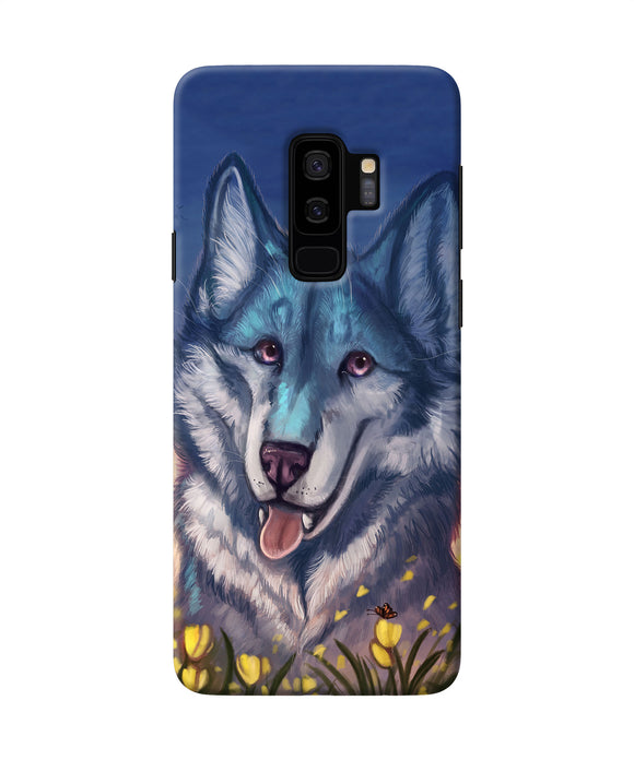 Cute Wolf Samsung S9 Plus Back Cover
