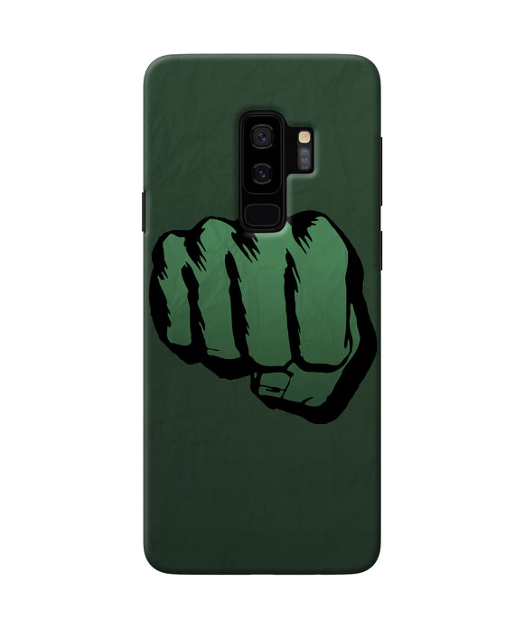 Hulk Smash Logo Samsung S9 Plus Back Cover