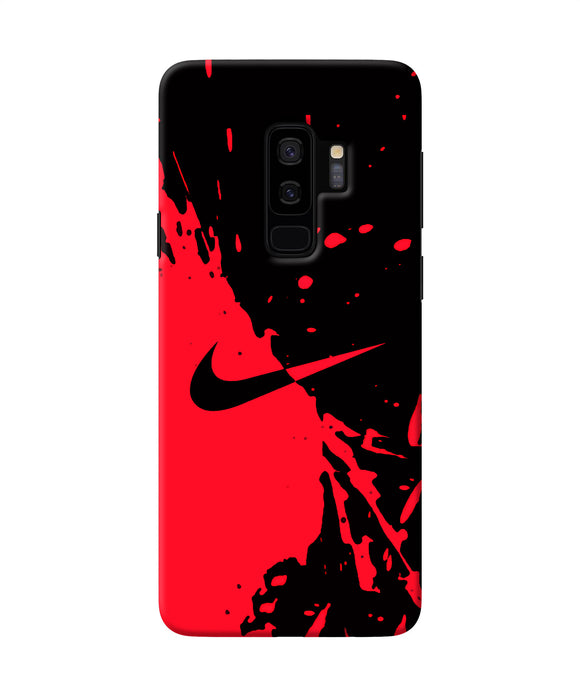 Nike Red Black Poster Samsung S9 Plus Back Cover