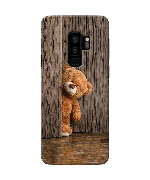 Teddy Wooden Samsung S9 Plus Back Cover
