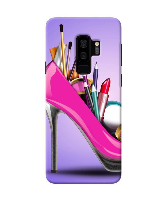 Makeup Heel Shoe Samsung S9 Plus Back Cover
