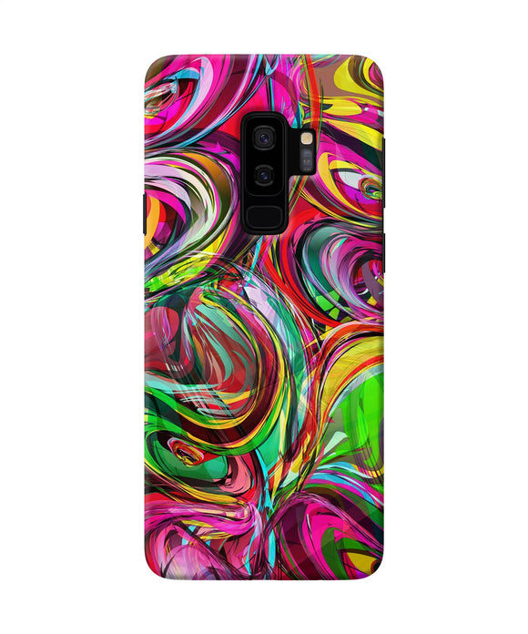 Abstract Colorful Ink Samsung S9 Plus Back Cover