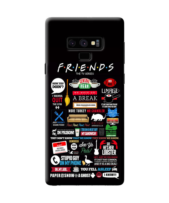 Friends Samsung Note 9 Back Cover