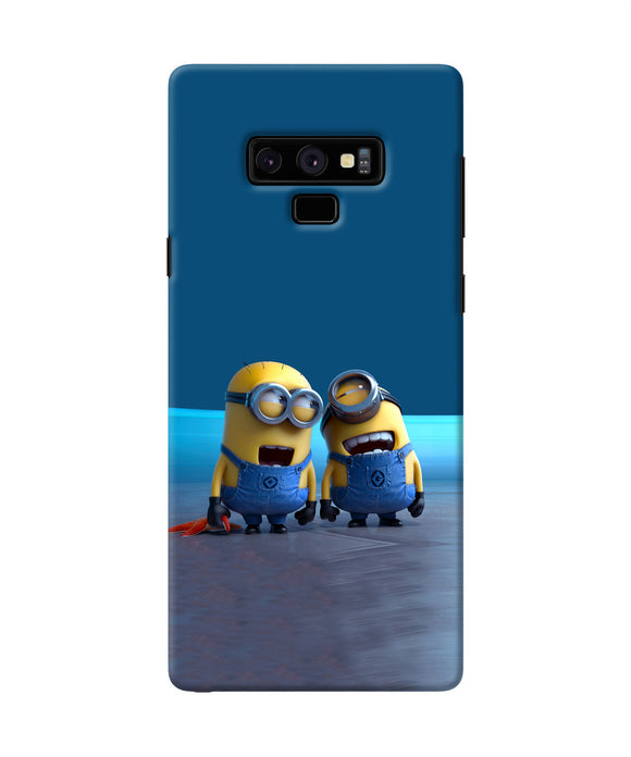 Minion Laughing Samsung Note 9 Back Cover