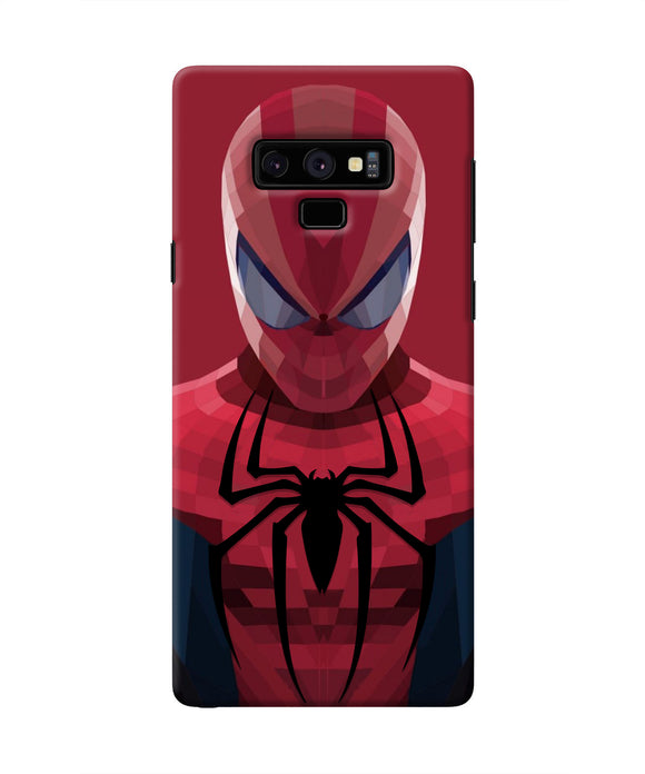 Spiderman Art Samsung Note 9 Real 4D Back Cover