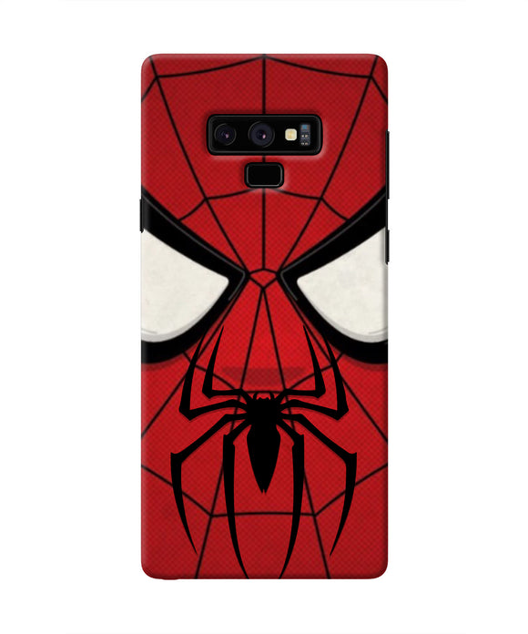 Spiderman Face Samsung Note 9 Real 4D Back Cover