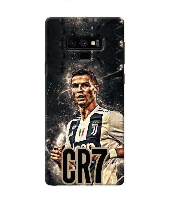 CR7 Dark Samsung Note 9 Real 4D Back Cover