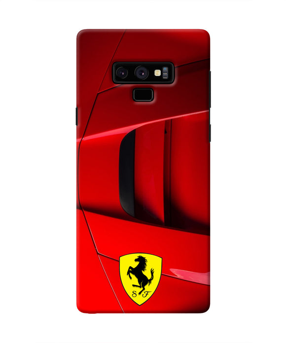Ferrari Car Samsung Note 9 Real 4D Back Cover