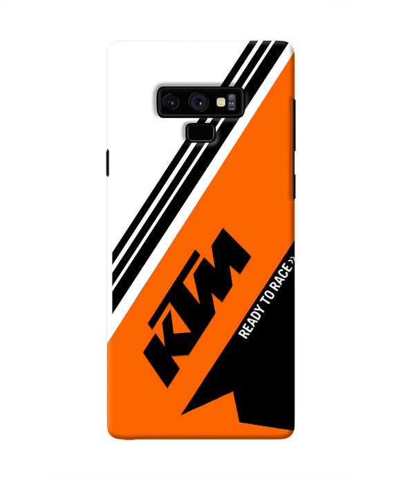 KTM Abstract Samsung Note 9 Real 4D Back Cover