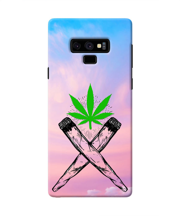 Weed Dreamy Samsung Note 9 Real 4D Back Cover